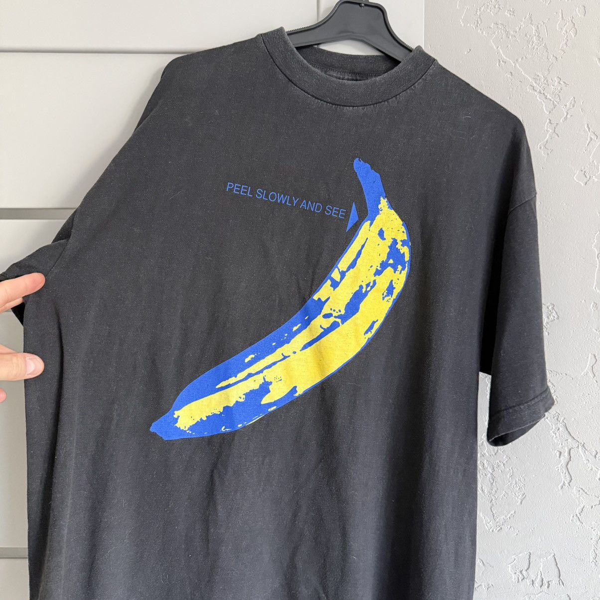 Vintage Vintage 1993 The Velvet Underground Tour T-Shirt Size US XL / EU 56 / 4 - 2 Thumbnail