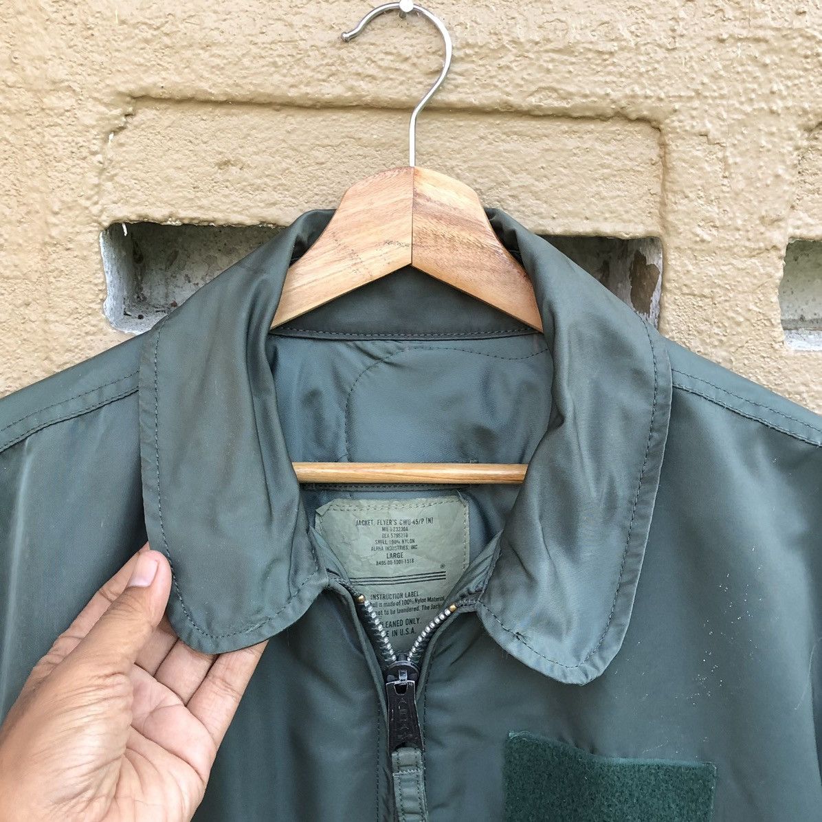 Alpha Industries Vintage Alpha Industries Flyer’s CWU-45P Ma-1 Bomber Jacket Size US L / EU 52-54 / 3 - 11 Thumbnail