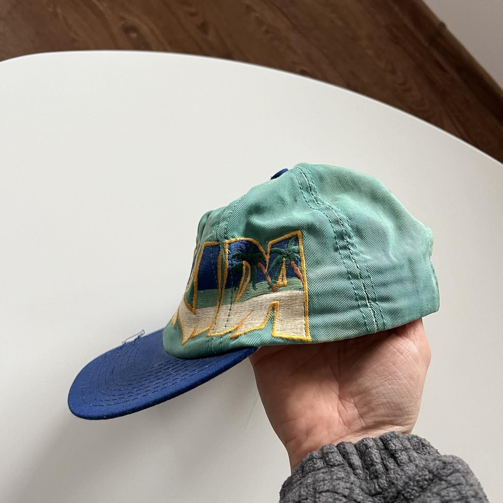 NFL × Vintage Florida Marlins vintage Cap Size 90s Size ONE SIZE - 3 Thumbnail