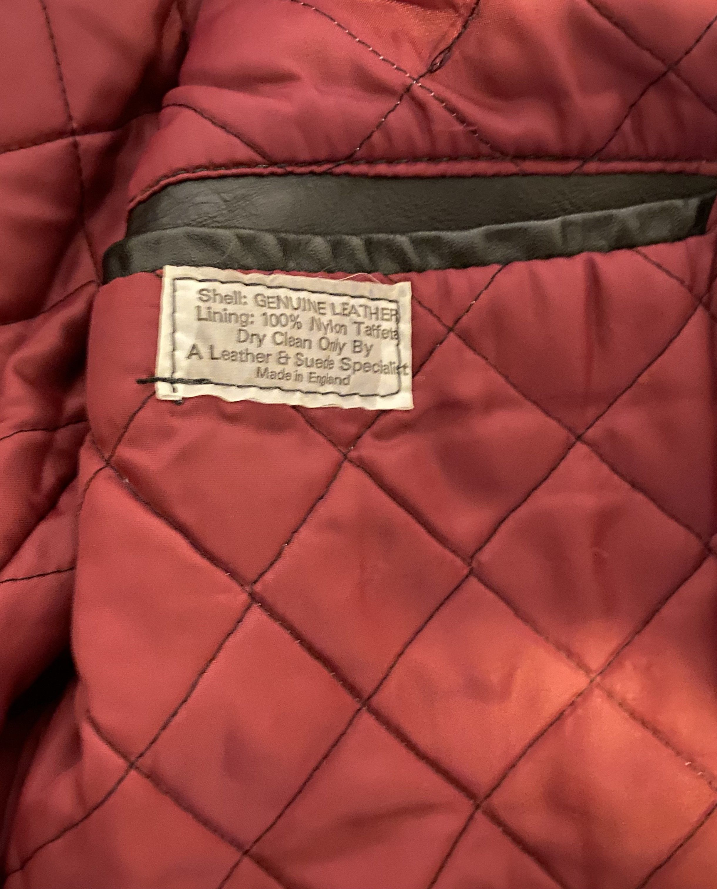 Vintage 70's British Eagle Leather Jacket Size US M / EU 48-50 / 2 - 8 Thumbnail