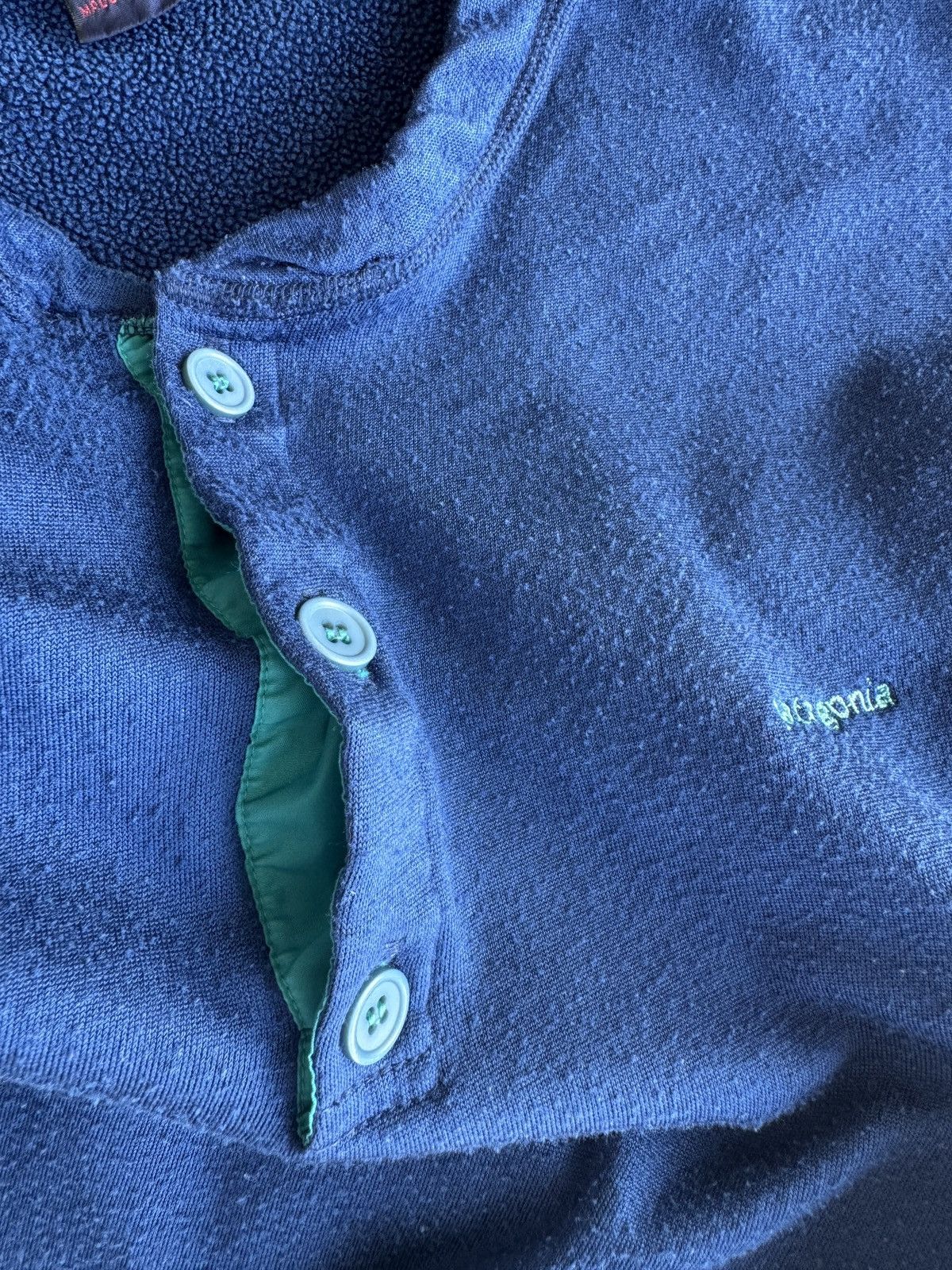 Patagonia 80s Patagonia USA Capilene Mens Henley Neck Fleece Sweater Size US XXL / EU 58 / 5 - 9 Thumbnail