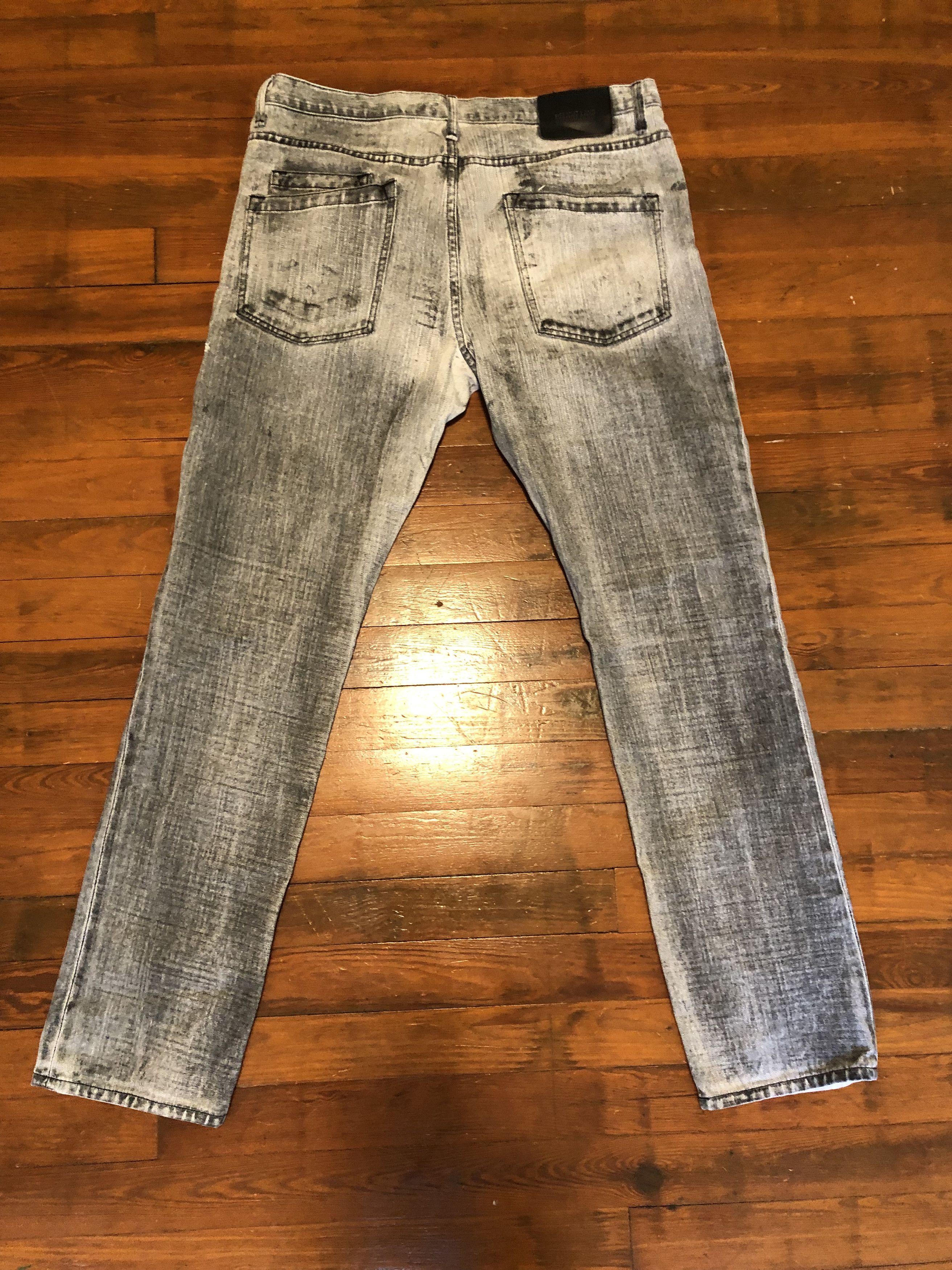 Helmut Lang Helmut Lang Distressed Wash Straight Leg Jeans Size US 34 / EU 50 - 5 Thumbnail
