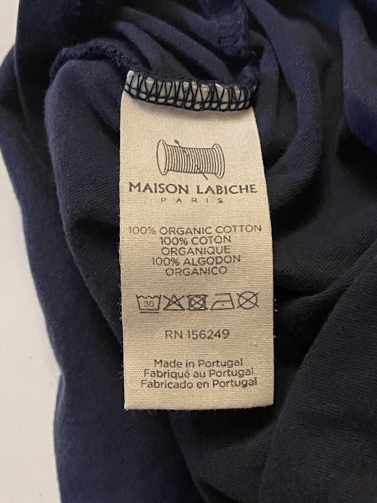 Maison Labiche Maison Labiche T Shirt Tee Short Sleeve Blue Game Over Large Size L / US 10 / IT 46 - 8 Thumbnail