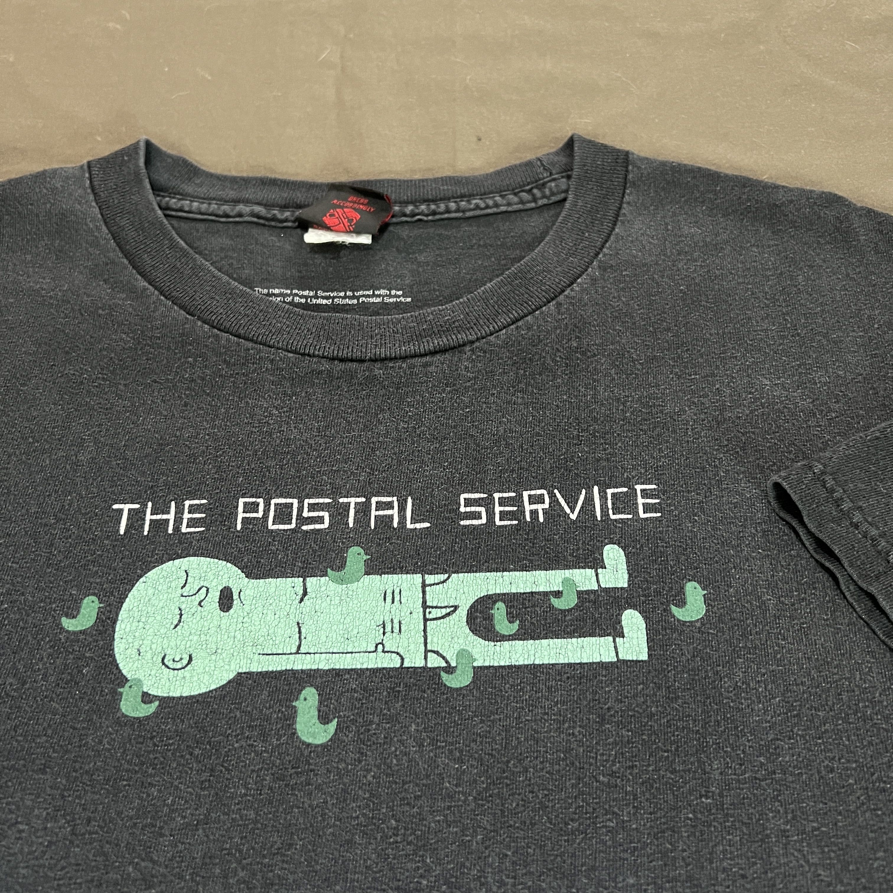 Band Tees × Vintage Vintage The Postal Service Tee Faded indie Sub Pop Size US L / EU 52-54 / 3 - 1 Thumbnail