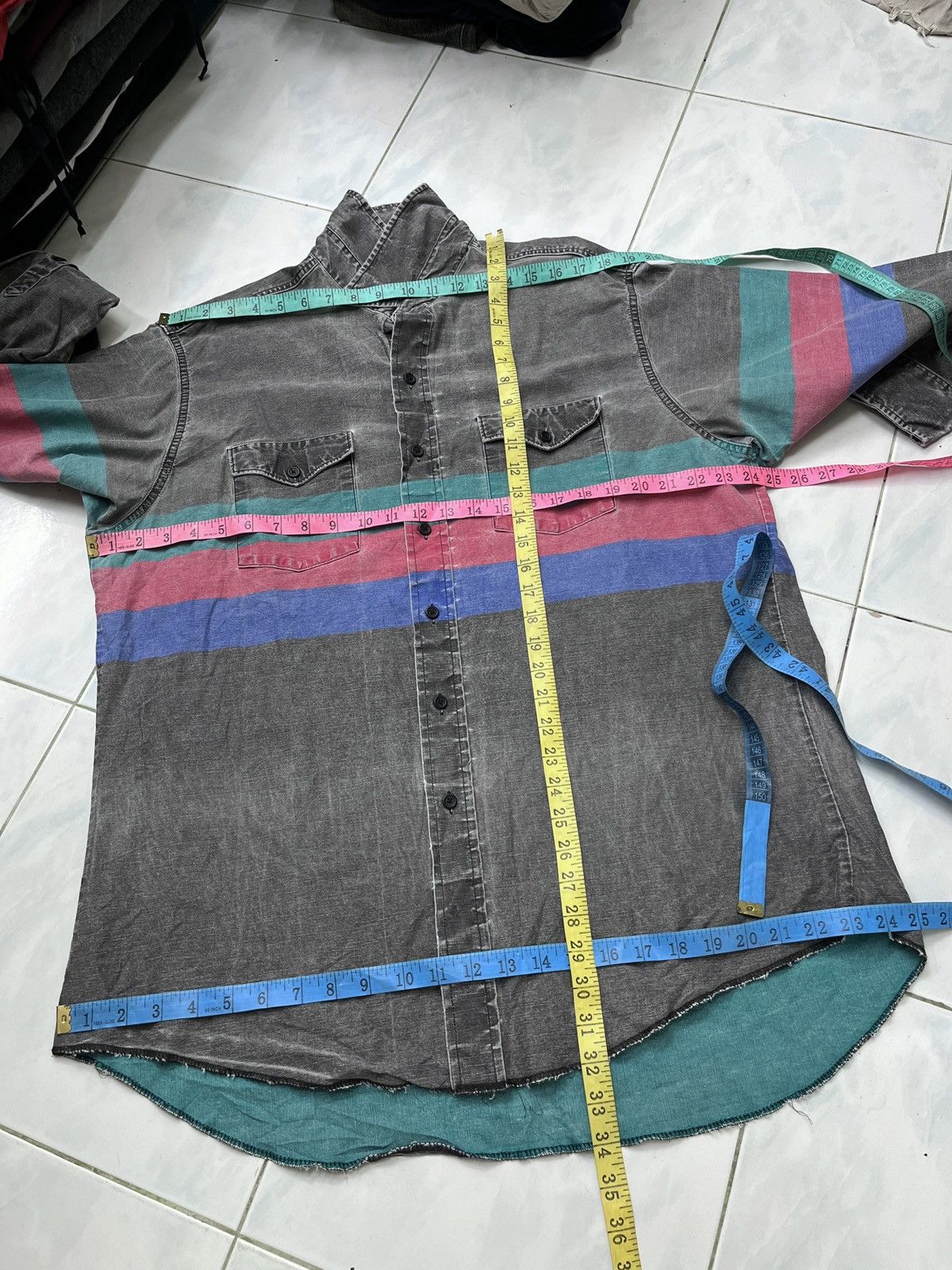 Wrangler 🔥🔥🔥ARCHIVE VINTAGE WRANGLER BRUSH POPPER SHIRTS Size US L / EU 52-54 / 3 - 18 Thumbnail