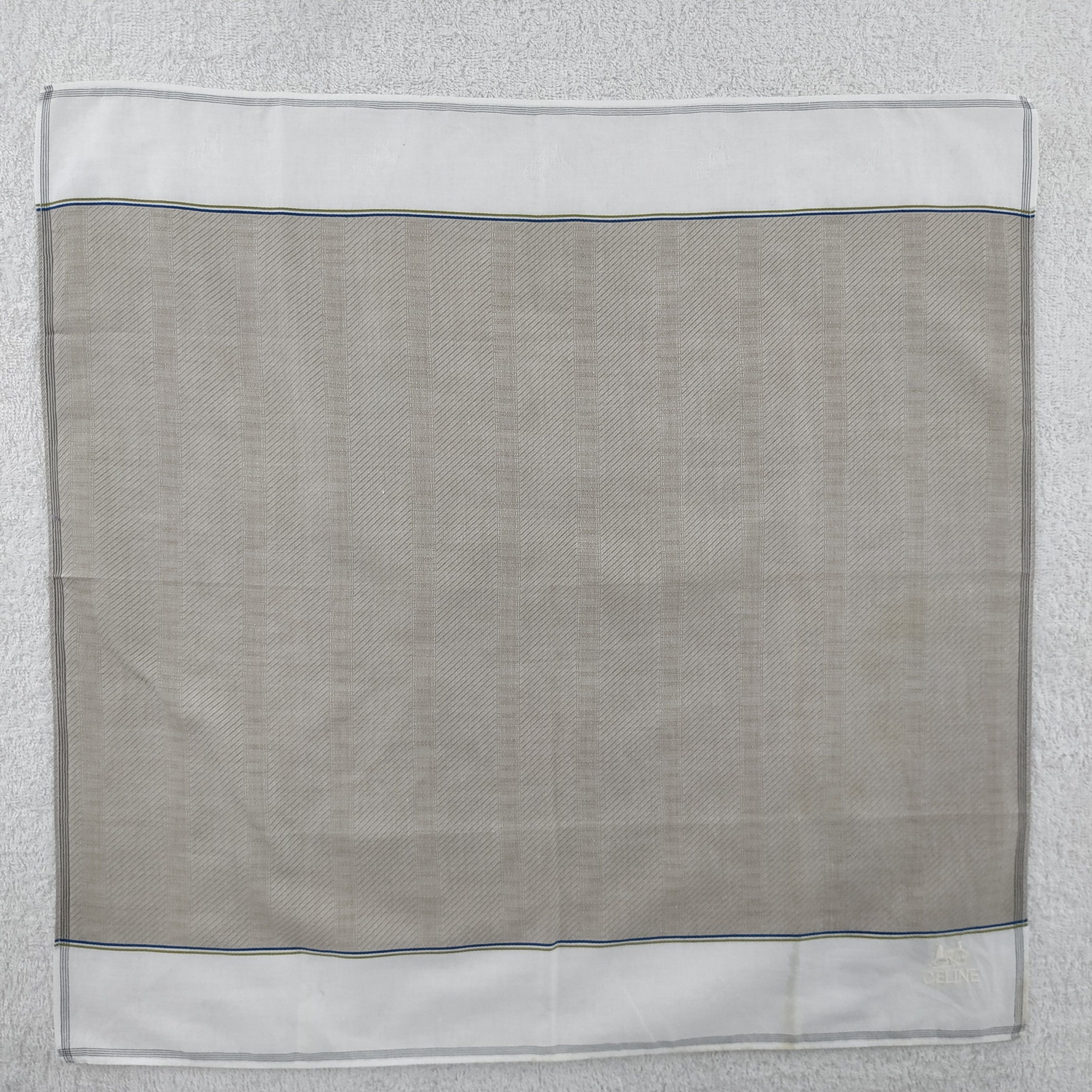 Celine × Vintage Celine Bandana / Handkerchief / Neckerchief - S002 Size ONE SIZE - 1 Thumbnail