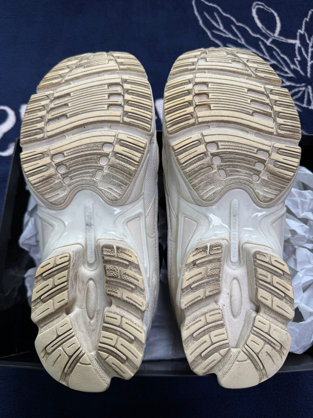 Adidas Raf Simons Ozweego 3 Cream Black