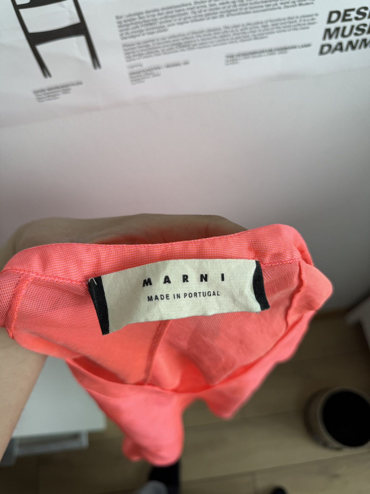 Designer × Marni Marni neon pink mesh top t-shirt M designer festival casual Size M / US 6-8 / IT 42-44 - 5 Thumbnail