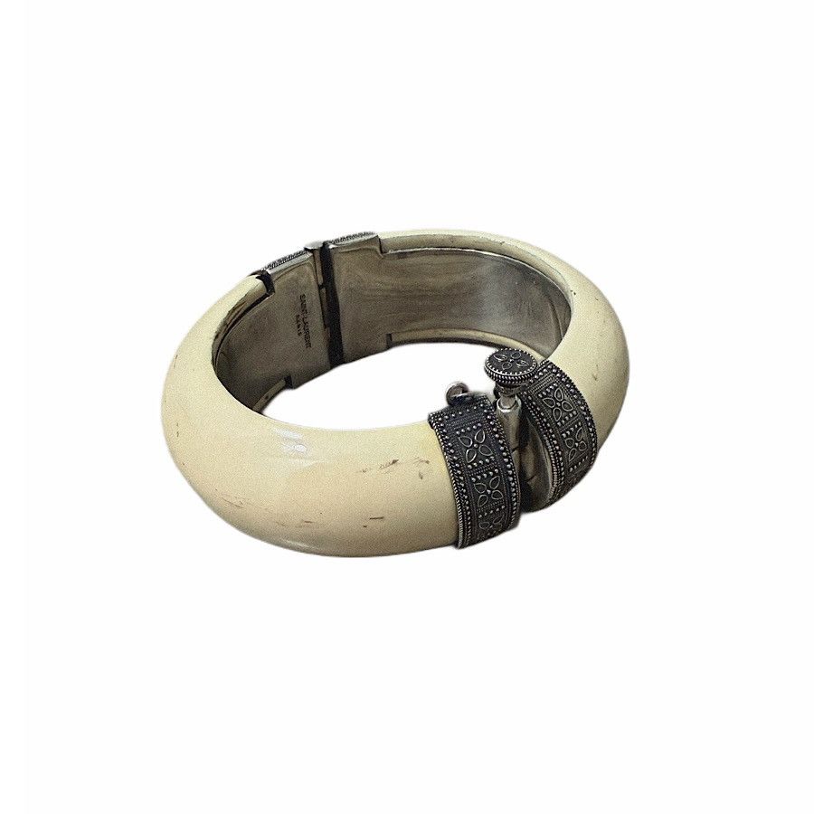 Saint Laurent Paris Authentic Saint Laurent Mombasa Bangle Size ONE SIZE - 3 Thumbnail