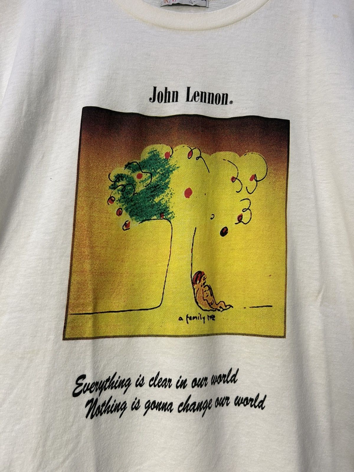 Band Tees Vintage John Lennon Family Tree Art Size US L / EU 52-54 / 3 - 2 Thumbnail