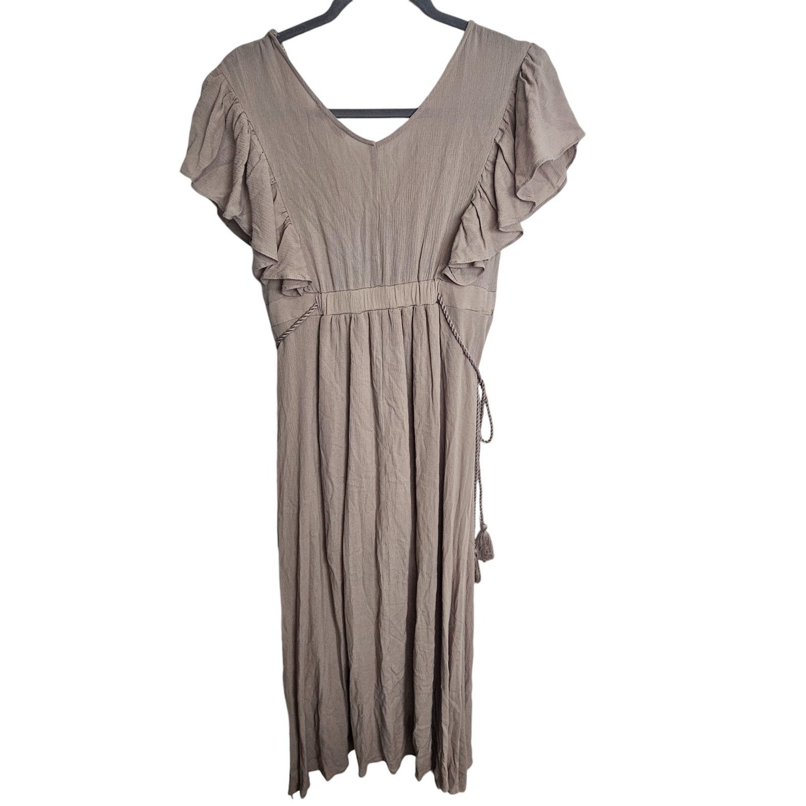 Born Baltic Born Womens Jennifer Bridesmaid Maxi Dress S Tasseled Size S / US 4 / IT 40 - 9 Thumbnail