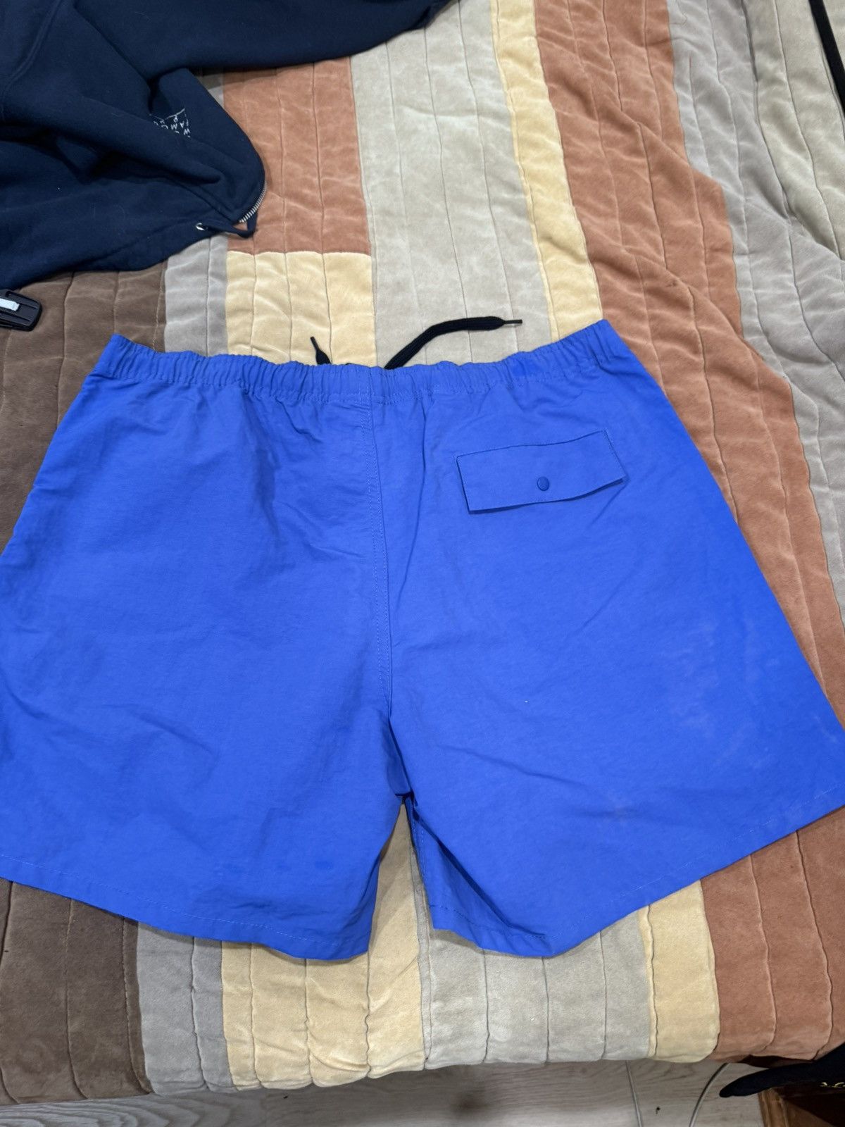 Travis Scott Cactus Jack x McDonalds Illustration Shorts Blue Size US 32 / EU 48 - 2 Thumbnail