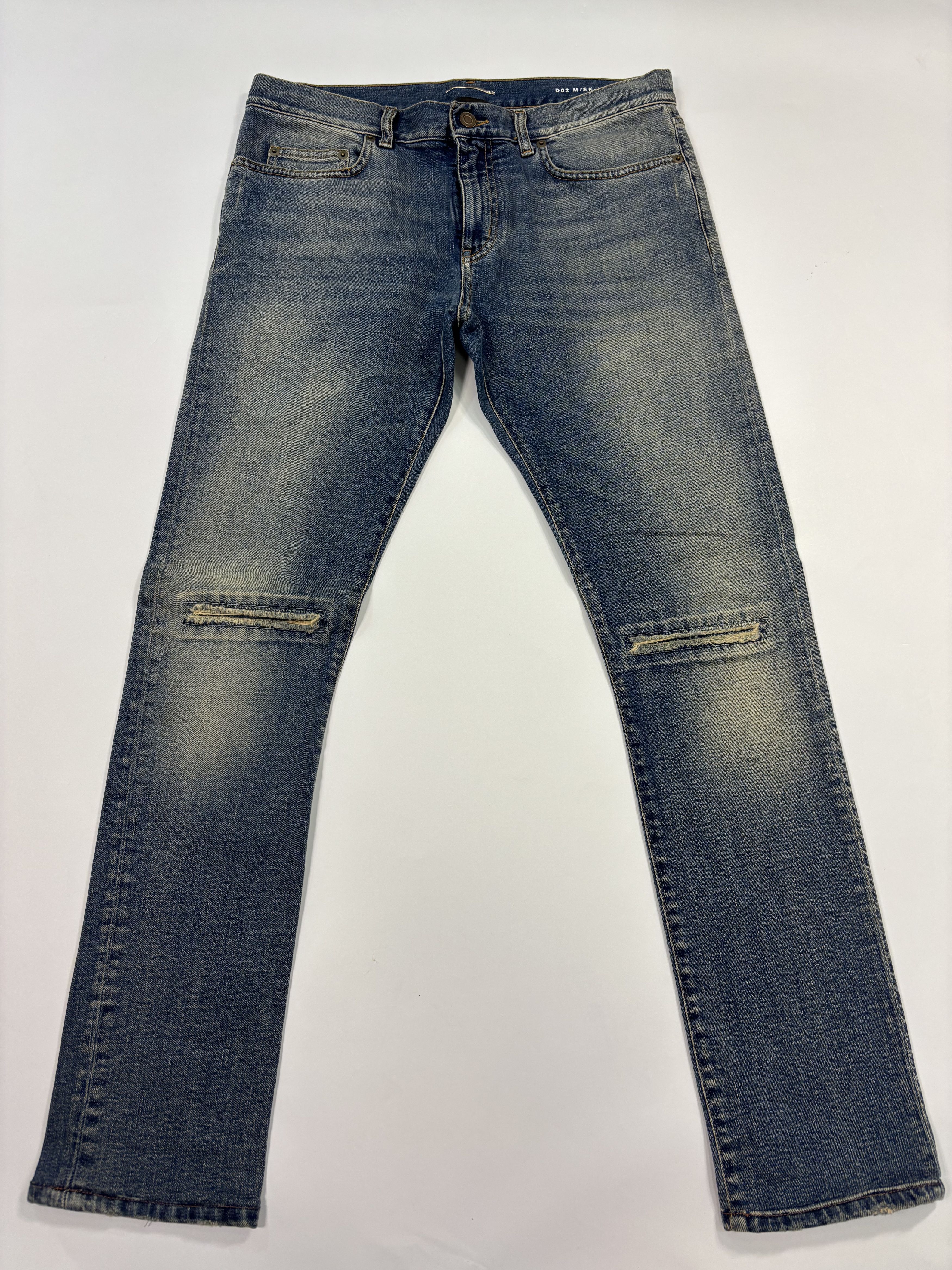 Saint Laurent Paris Saint Laurent Blue Jeans Size US 32 / EU 48 - 1 Thumbnail