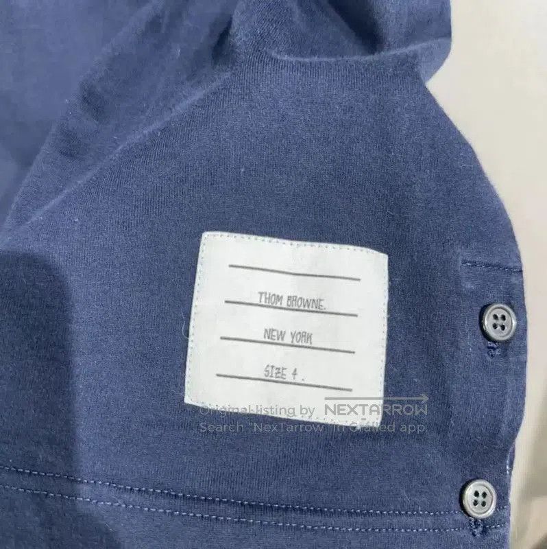 Thom Browne Thom Browne Blue Cotton Blend Men’s T-Shirt . Size US M / EU 48-50 / 2 - 4 Thumbnail