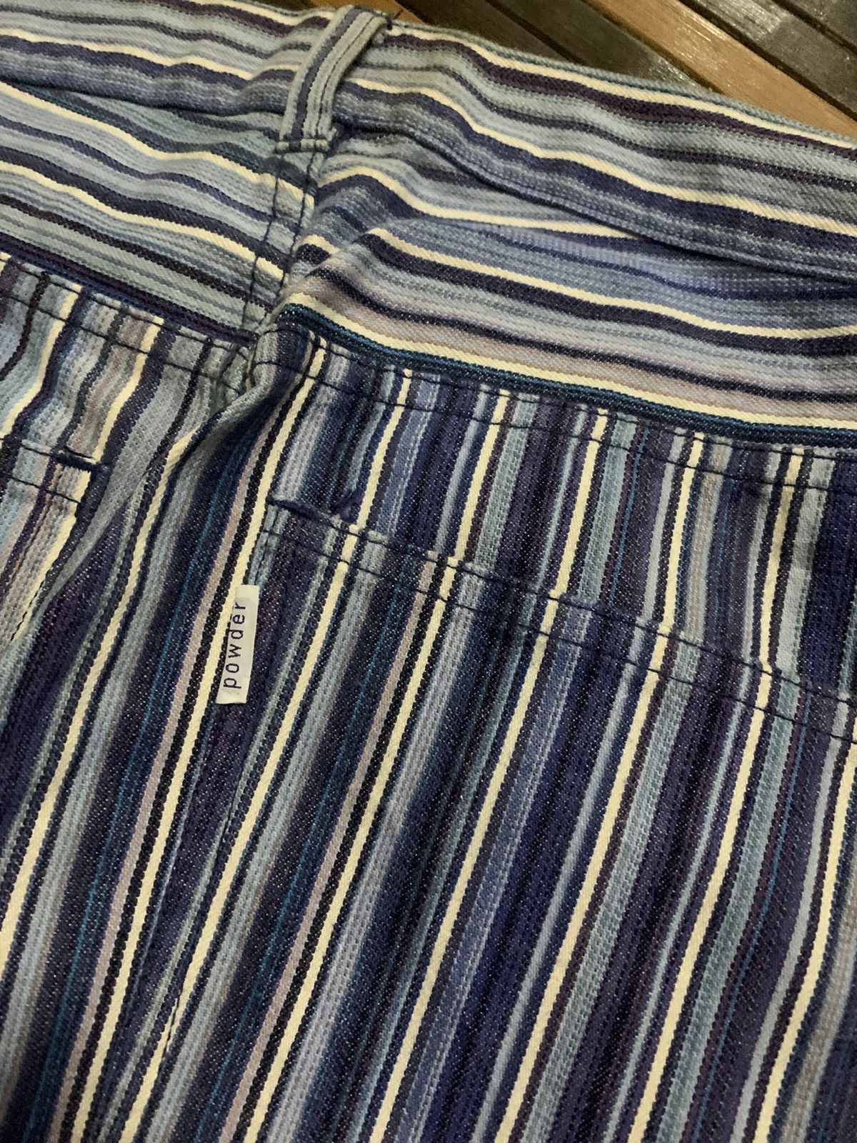 Yohji Yamamoto 💥Vintage Japanese Powder Stripe Pant Size US 29 - 3 Thumbnail