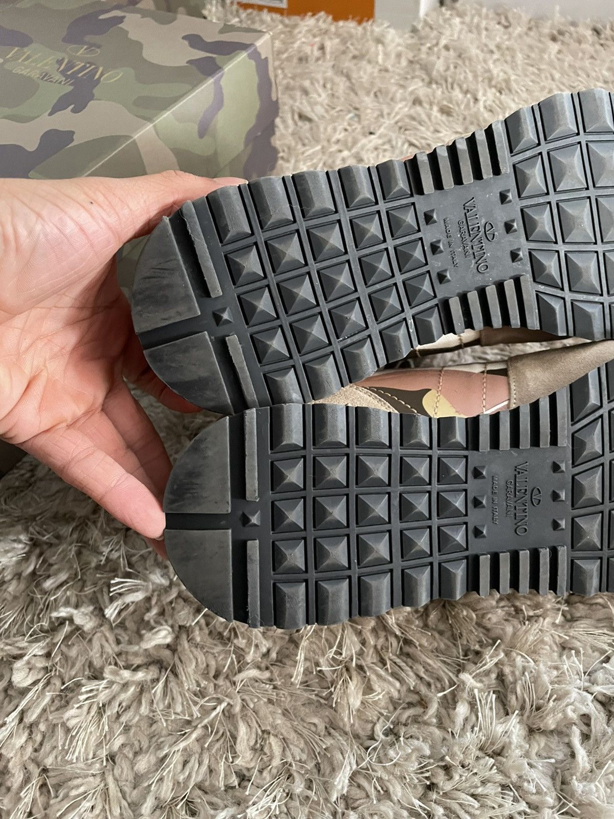 Valentino Valentino RockRunner Camo Size US 11 / EU 44 - 10 Thumbnail