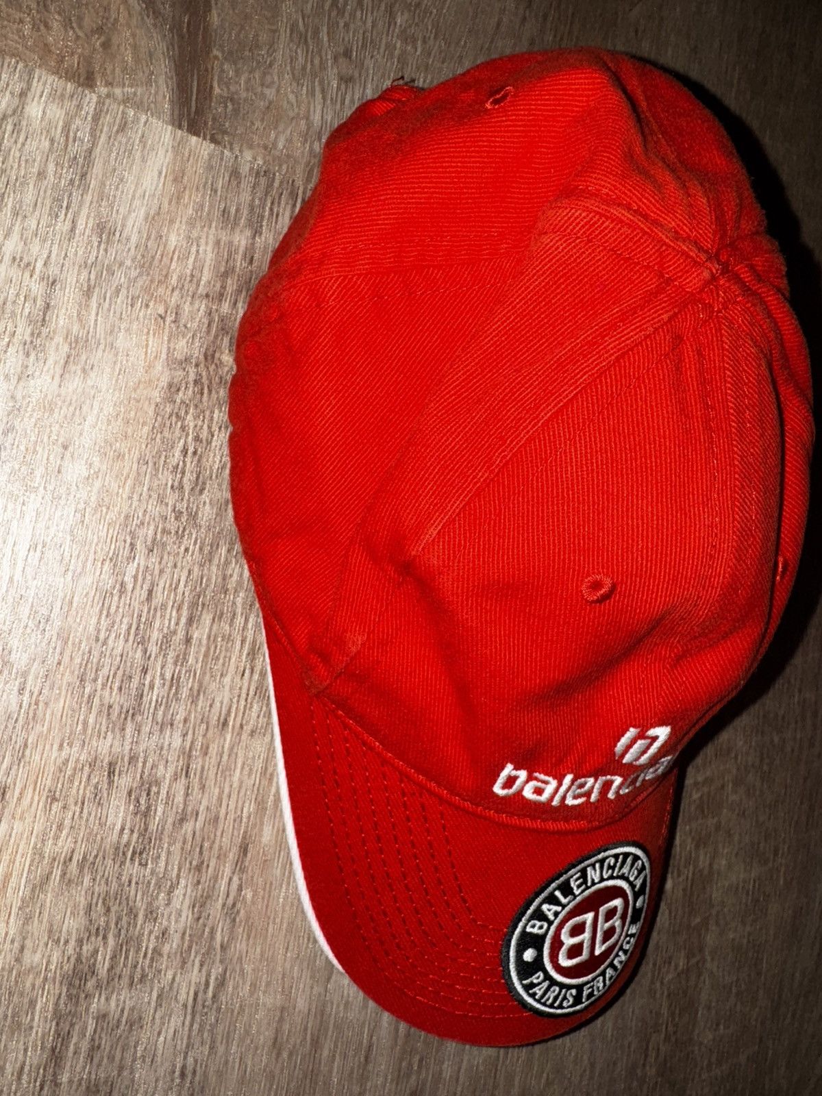 Balenciaga Balenciaga Soccer Cap Red M Size ONE SIZE - 7 Thumbnail