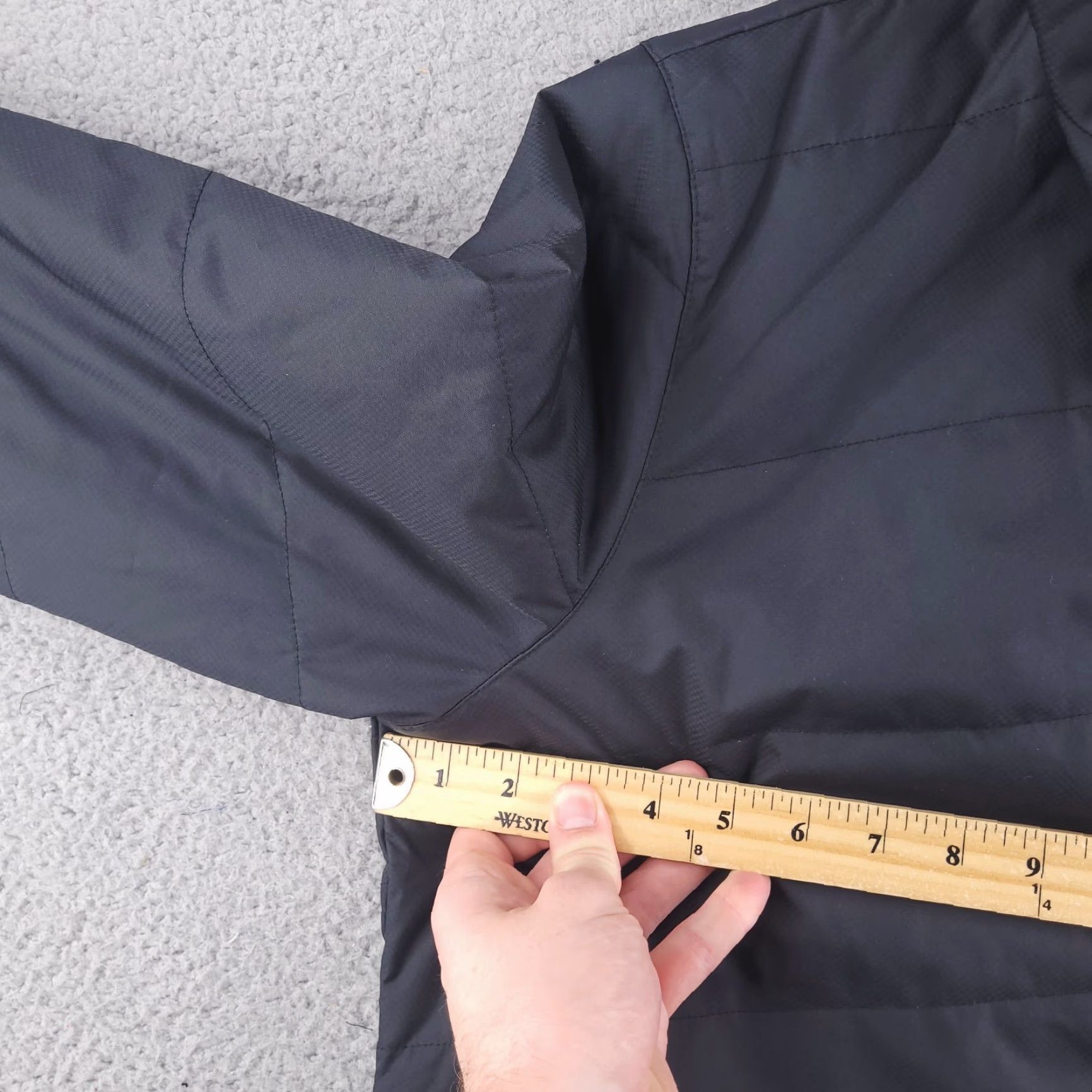 Spyder Spyder Jacket Womens 12 Black Puffer Zip Polyester Size XL / US 12-14 / IT 48-50 - 5 Thumbnail
