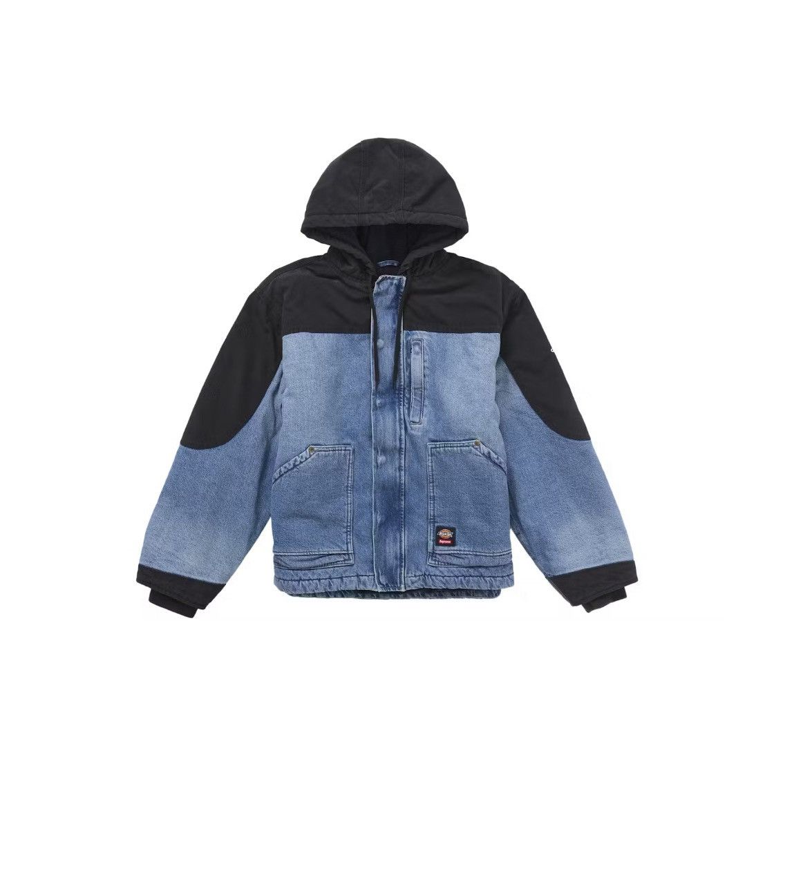 Supreme Supreme Reflective Arc Hooded Work Jacket Denim Size