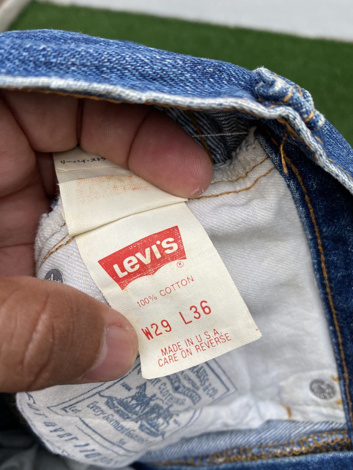 Levi's Vintage Clothing W28x32 Vintage levi's redline big E made in USA Size 28" / US 6 / IT 42 - 6 Thumbnail