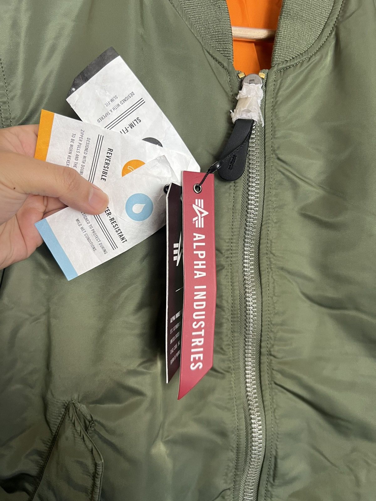 Alpha Industries Alpha Industries SLIM FIT. Size US M / EU 48-50 / 2 - 7 Thumbnail