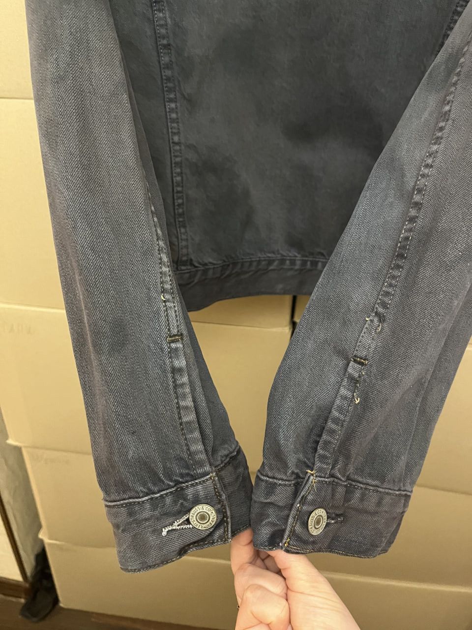 Levi's VINTAGE LEVI'S 90'S USA JEANS DENIM TRUCKER JACKET AMERICAN Size L / US 10 / IT 46 - 12 Thumbnail