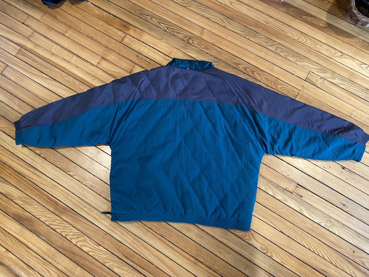 Nike Nike puffer pullover 3 quarter zip jacket coat vintage 1990s Size US XL / EU 56 / 4 - 8 Thumbnail