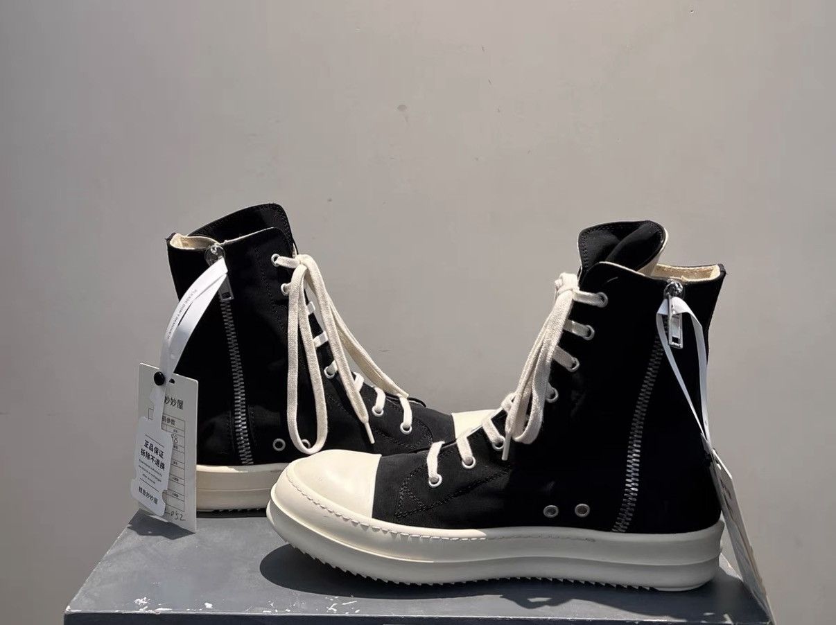 Rick Owens Rick Owens DRKSHDW Portrait Logo Sneakers Size US 8 / EU 41 - 4 Thumbnail