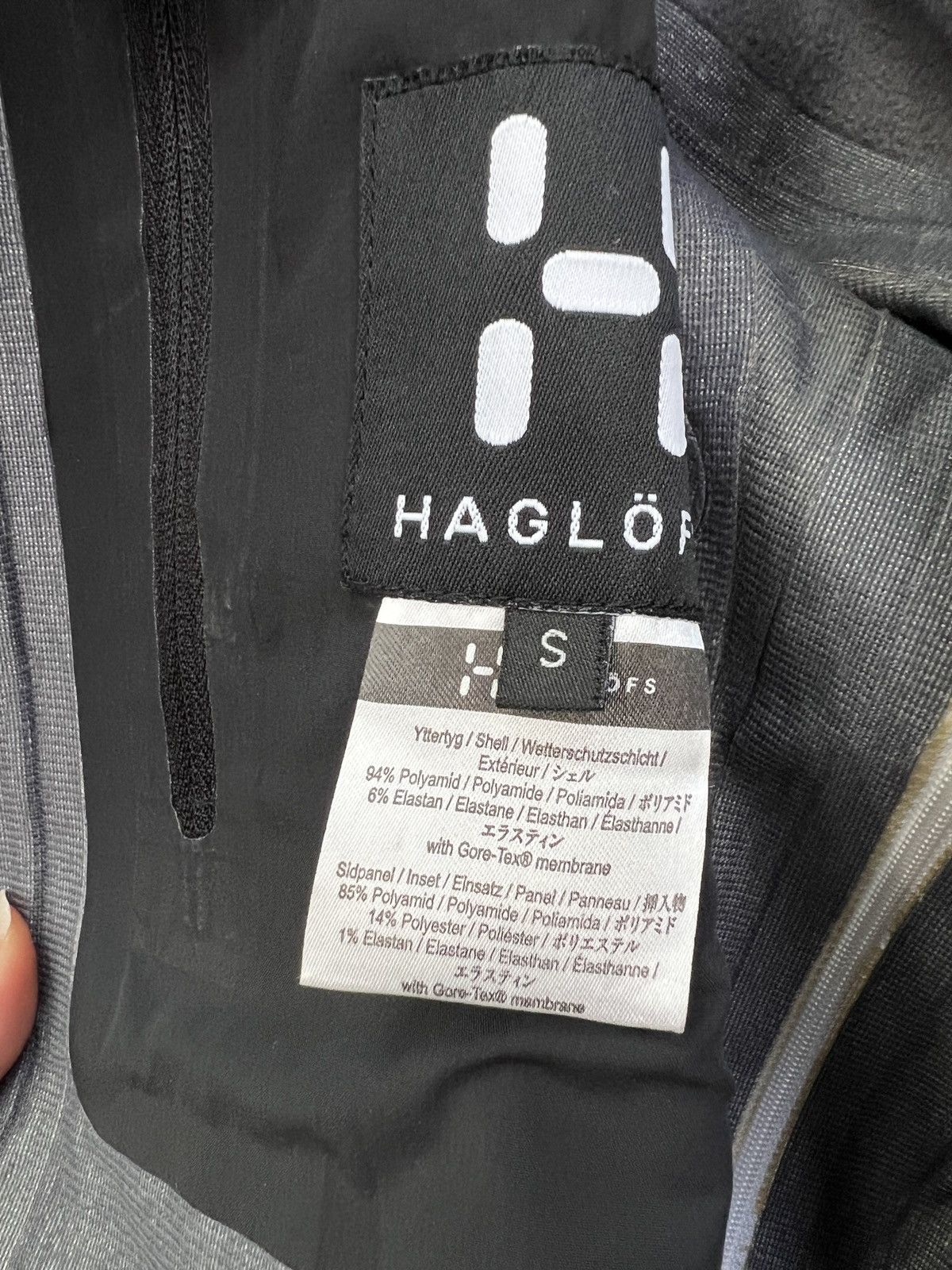Haglofs Haglofs Gore Tex rain jacket gorp core ski jacket Size US S / EU 44-46 / 1 - 12 Thumbnail