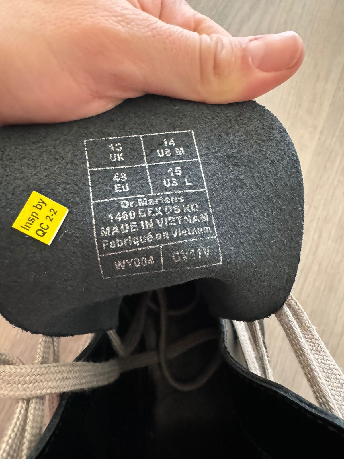 Dr. Martens × Rick Owens Rick Owens Dr. Martens Pentagram 1460 Boots Size US 14 / EU 47 - 8 Thumbnail
