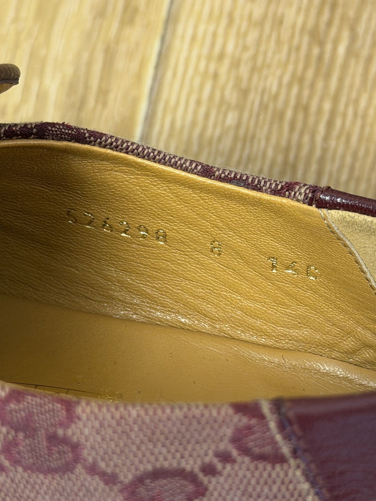 Gucci Gucci Monogram Horsebit Loafer Size US 8 / EU 41 - 10 Thumbnail