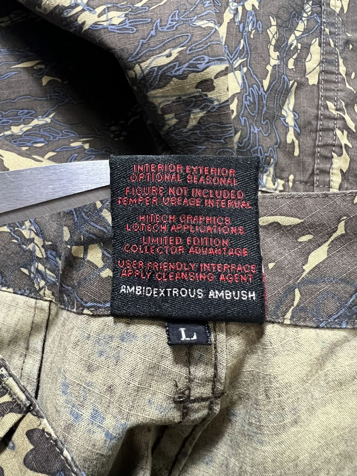 Futura Futura Laboratories - AOP Tiger Camouflage Cargo Pants Size US 34 / EU 50 - 16 Thumbnail
