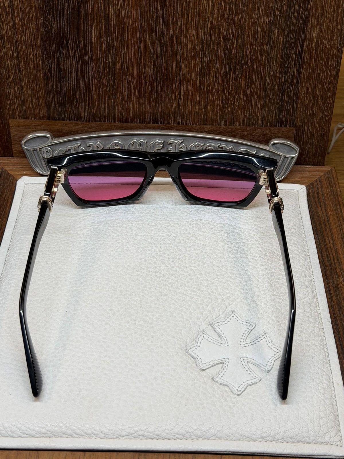 Chrome Hearts Chrome Hearts Cliterally Sunglasses Size ONE SIZE - 7 Thumbnail