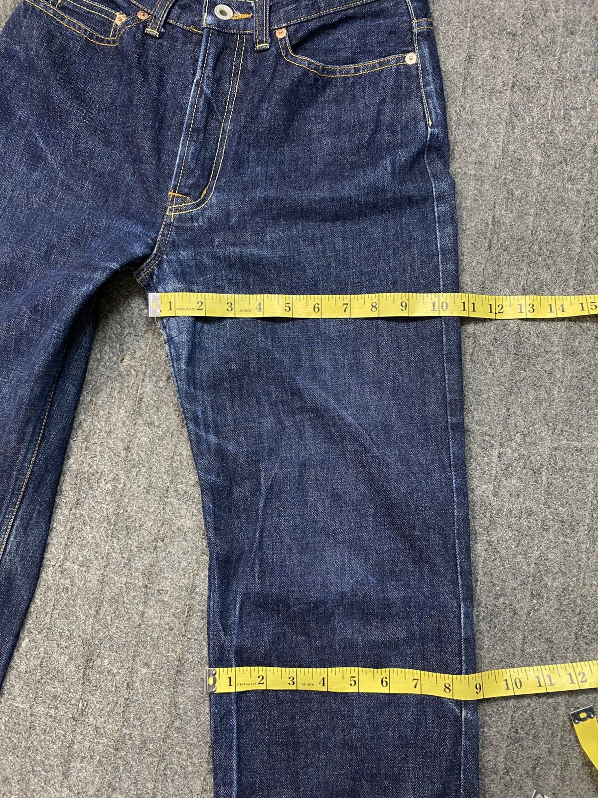 Other Miracle Woman Japan Selvedge Indigo Denim Jeans Straight Cut Size US 28 / EU 44 - 17 Thumbnail
