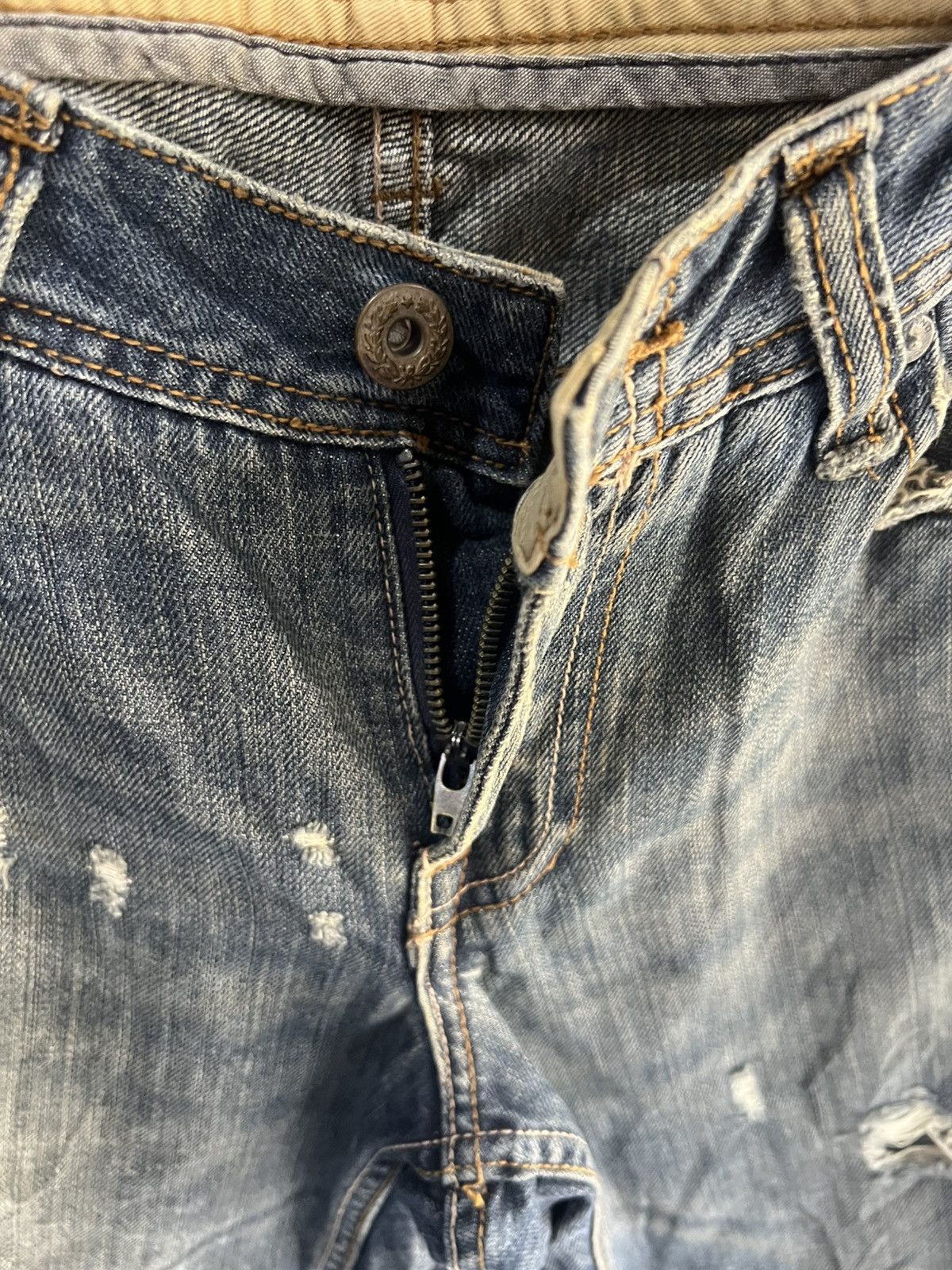 Z Brand 🔥Vintage Z Brand Distressed Denim Size US 31 - 10 Thumbnail