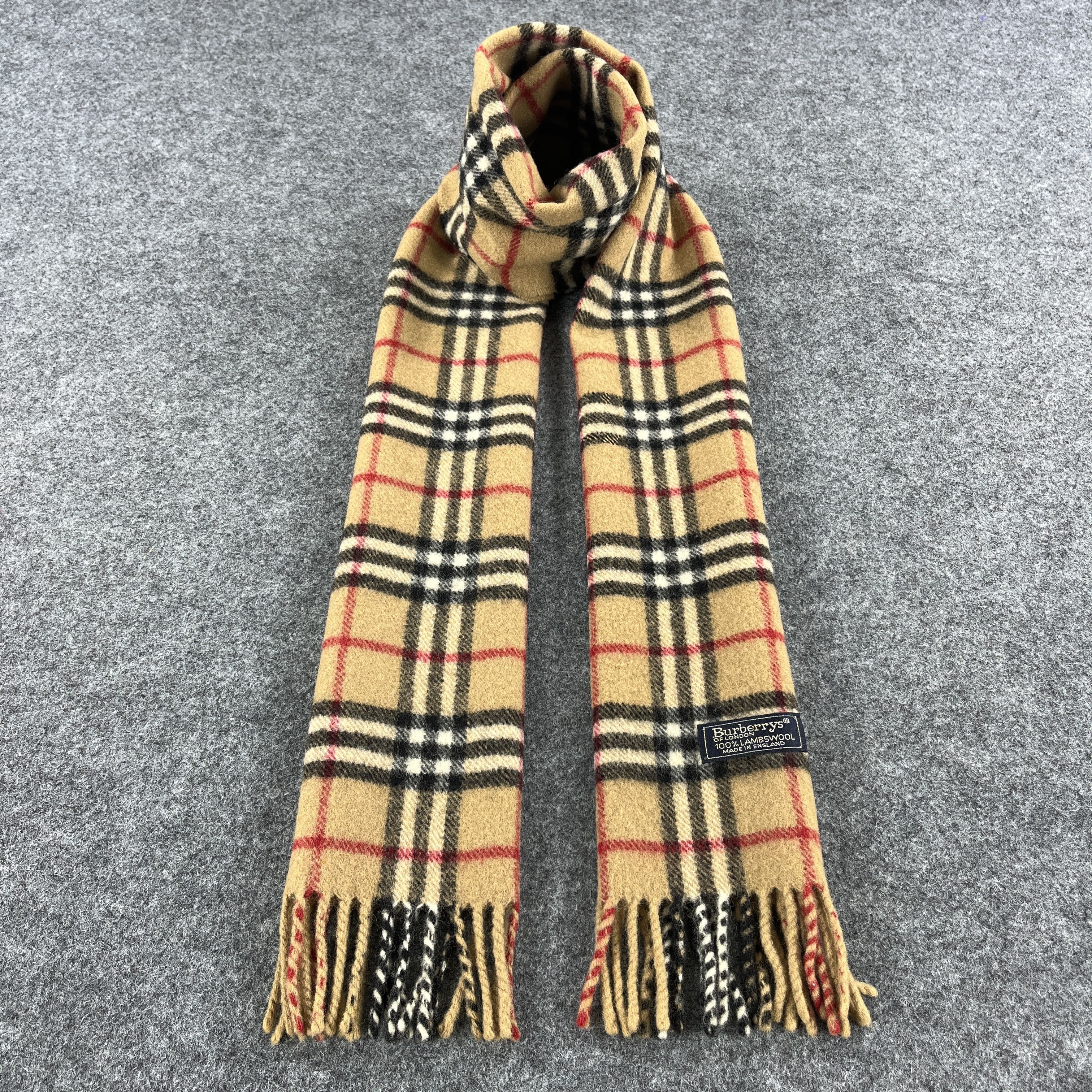 Burberry Burberrys Scarf / Muffler / Neckwear T1489 Size ONE SIZE - 1 Thumbnail