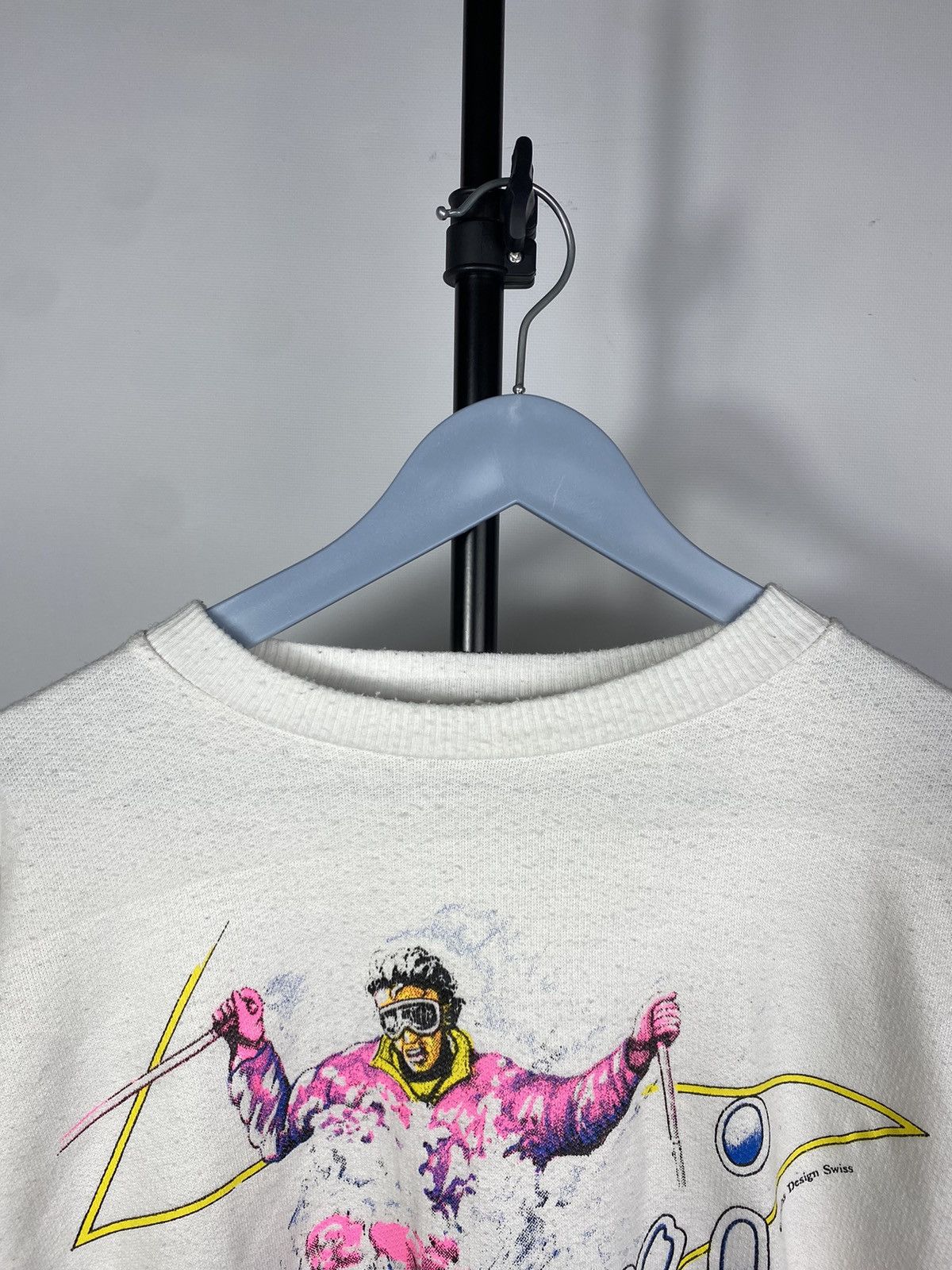 Vintage Vintage 80s Logo Y2K Swiss SKI Instructor Sweatshirt Size US M / EU 48-50 / 2 - 6 Thumbnail