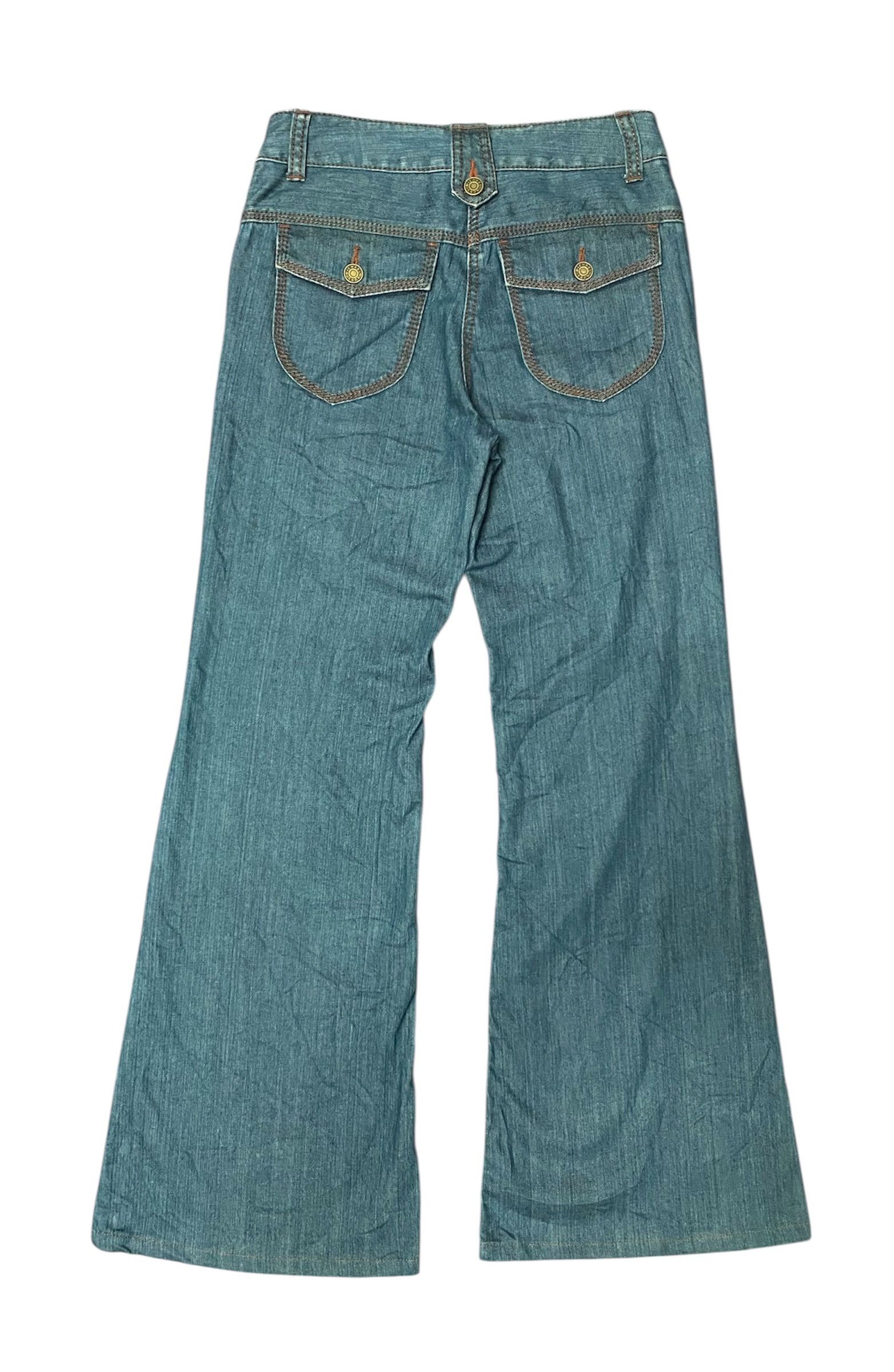 Michael Kors Michael Kors Onward Kashiyama Flared Denim Pants Size 2 Size 28" / US 6 / IT 42 - 2 Thumbnail