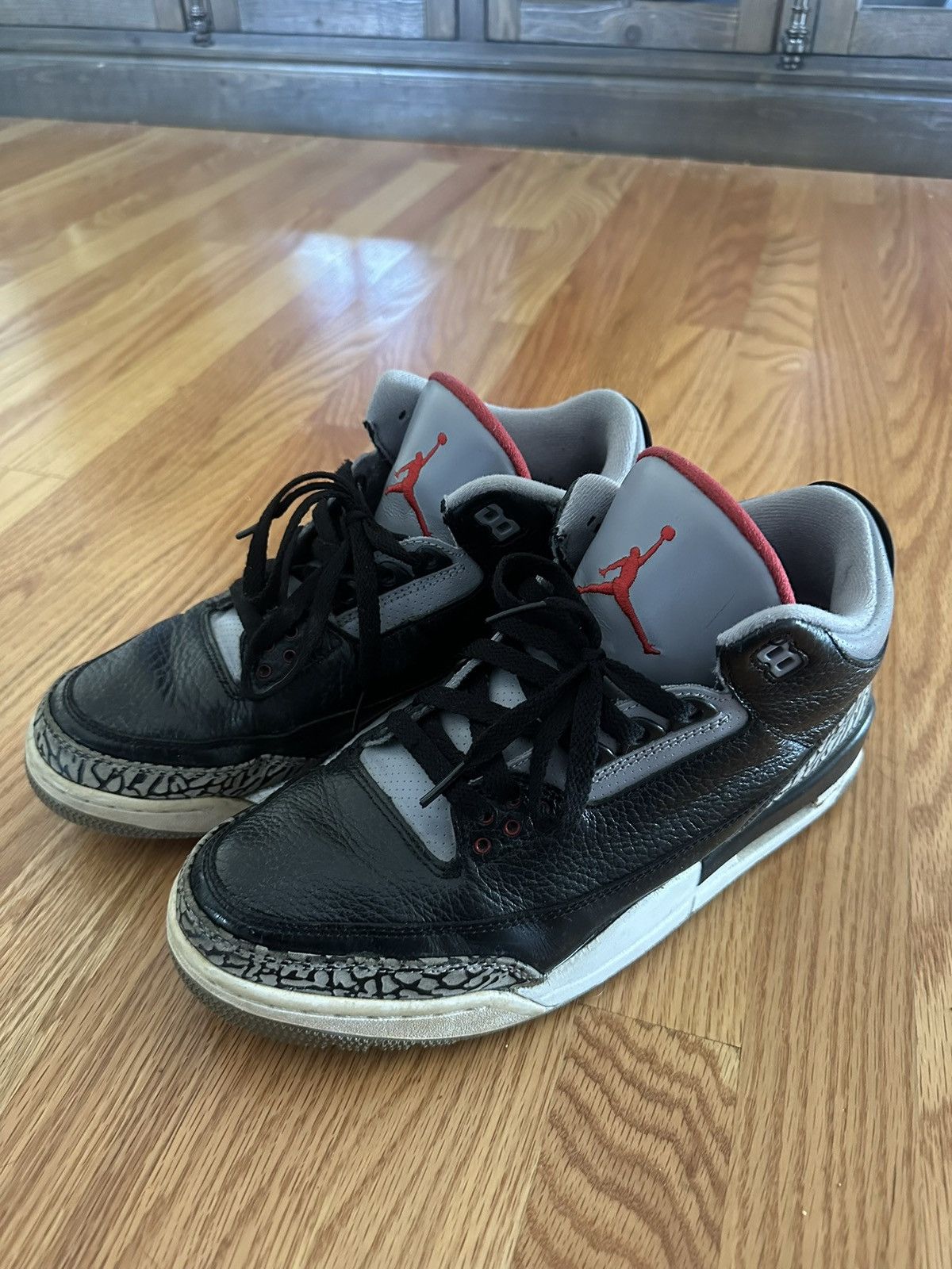 Jordan Brand Jordan 2011 Black Cement 3 Size US 10 / EU 43 - 5 Thumbnail