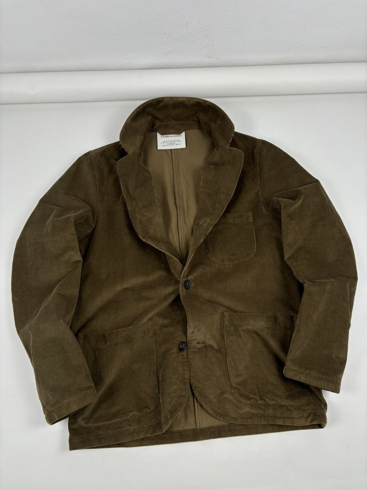 A Kind Of Guise Сorduroy Buttons 3-Pocket Jetmir Jacket Sport Coat Blazer Bomber S-M Size US M / EU 48-50 / 2 - 2 Thumbnail