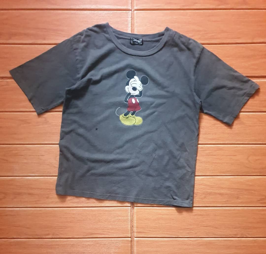 Disney Disney Mickey mouse grey colour Shirt Size US M / EU 48-50 / 2 - 1 Thumbnail