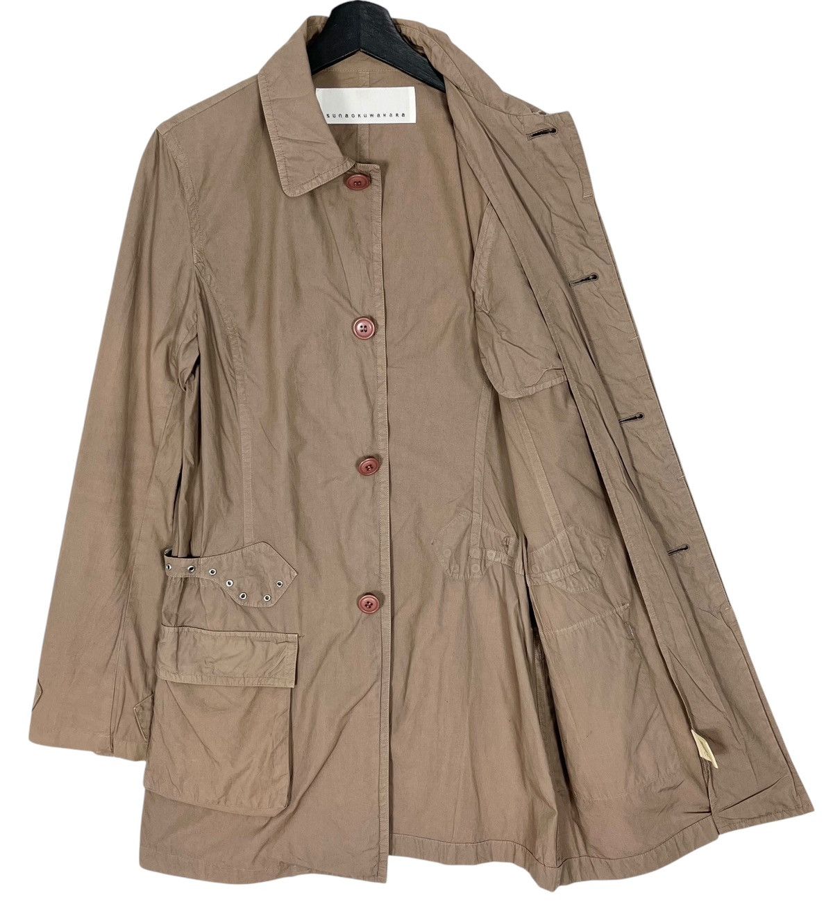 Issey Miyake × Japanese Brand × Sunao Kuwahara Sunao Kuwahara Issey Miyake Women Light Parka Jacket Size M / US 6-8 / IT 42-44 - 5 Thumbnail