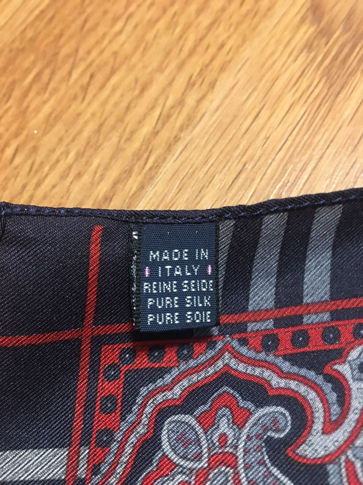 Burberry Burberry’s Vintage Blue Check Tartan Square Silk Scarf Size ONE SIZE - 7 Thumbnail