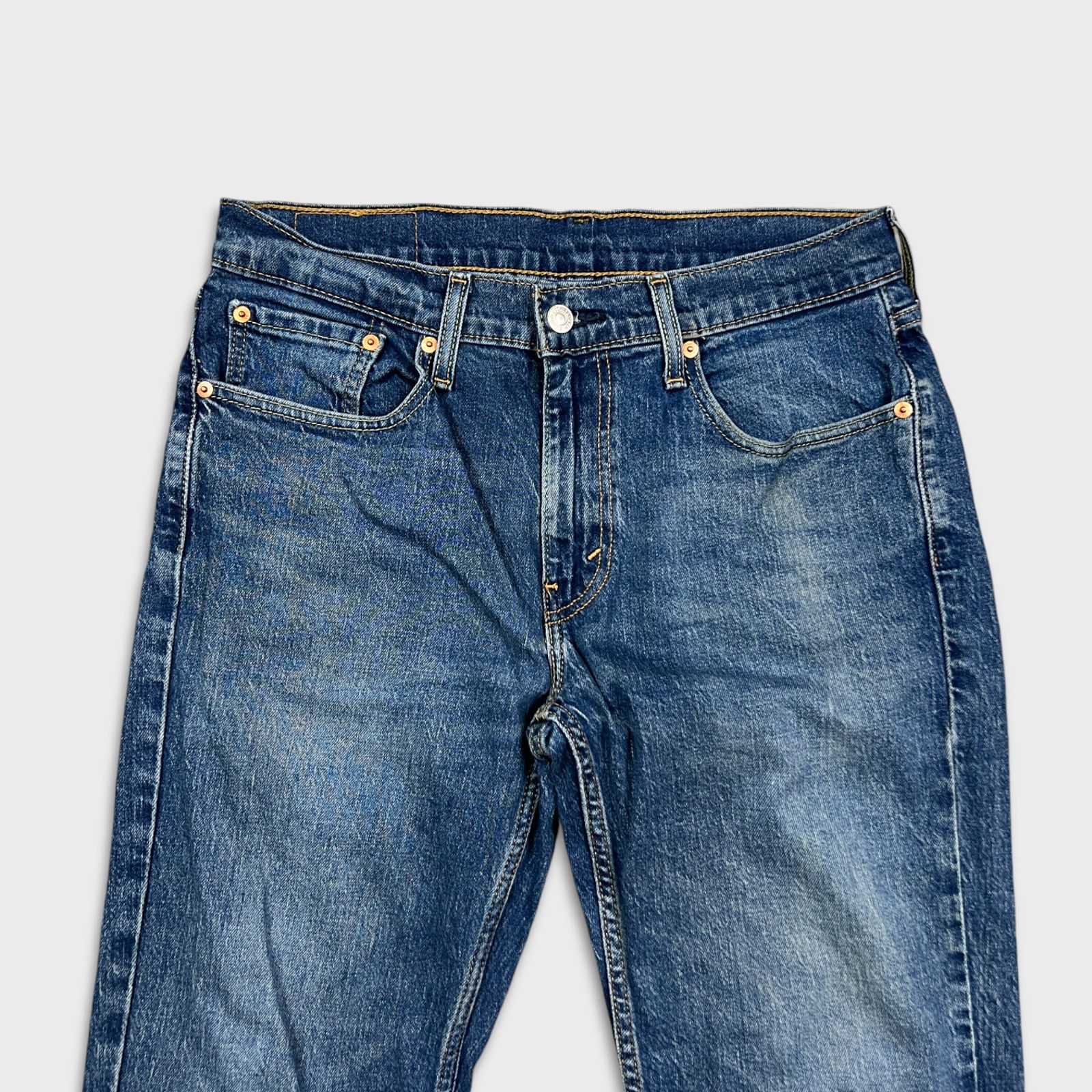 Levi's × Vintage Levi's 514 Jeans Men 32x30 Straight Fit American Denim Pants Size US 32 / EU 48 - 2 Thumbnail