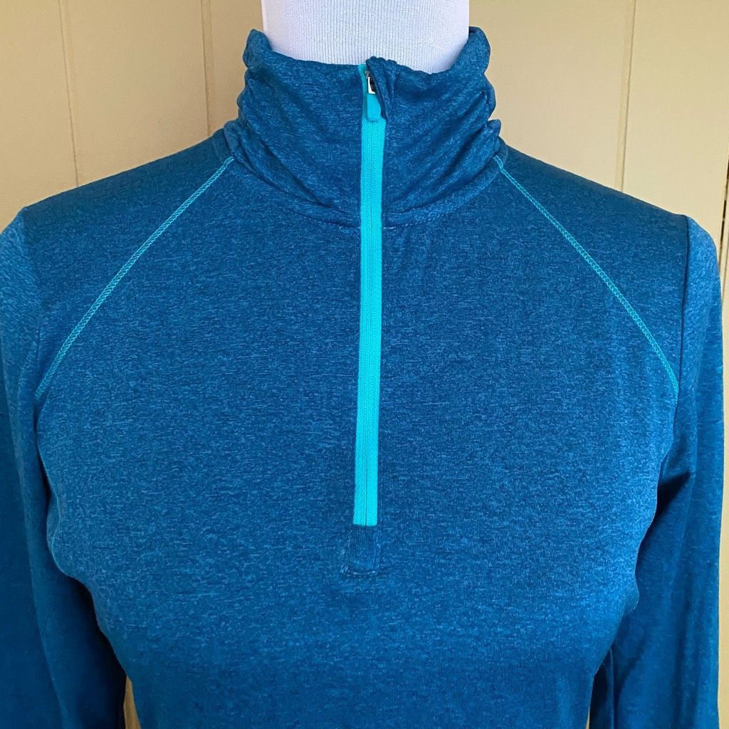 Other Danskin women S drimore Longsleeve quarter zip pullover w/Th Size S / US 4 / IT 40 - 3 Thumbnail