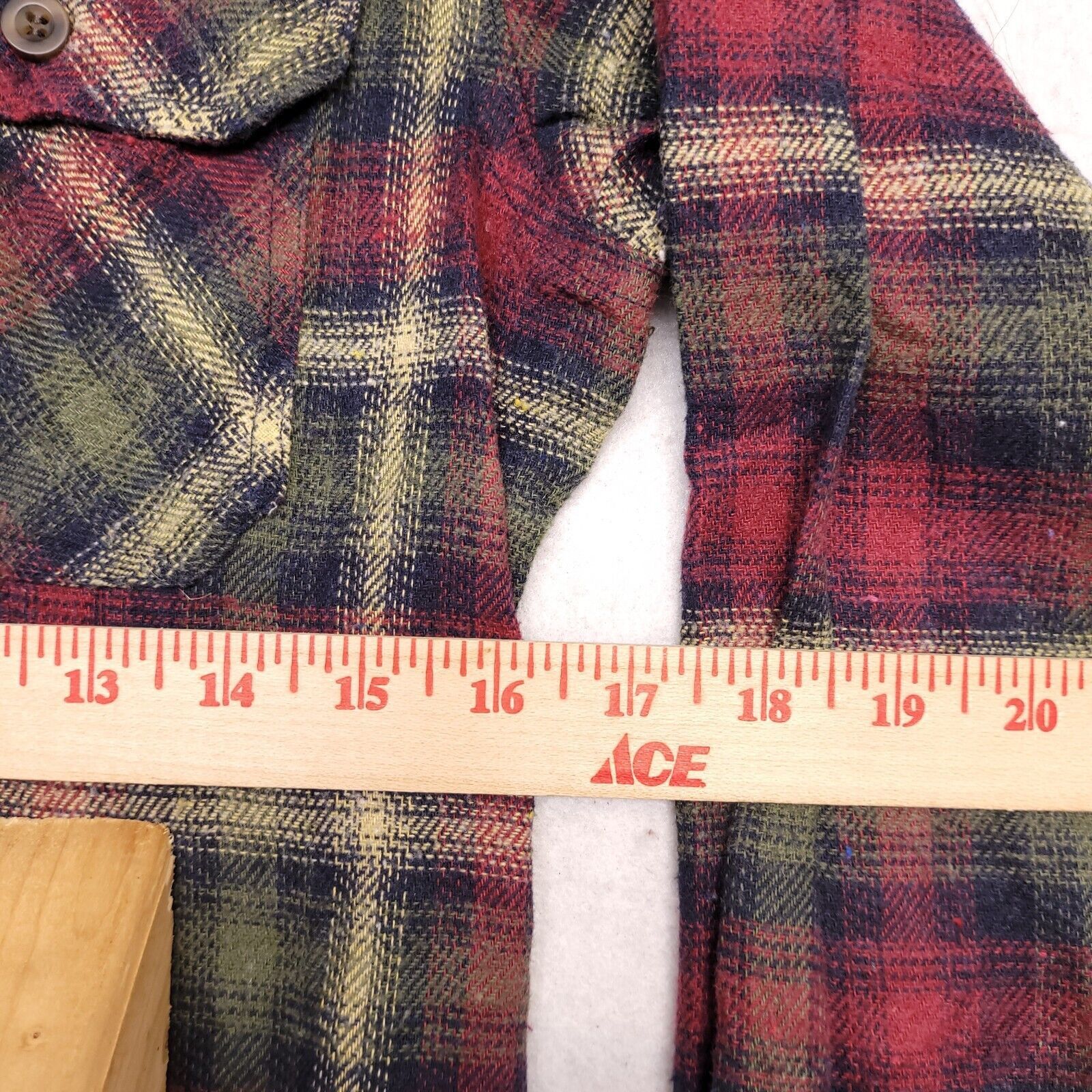 Montage Montage Tartan Flannel Button Shirt Mens Size Small S Red Size US S / EU 44-46 / 1 - 8 Thumbnail
