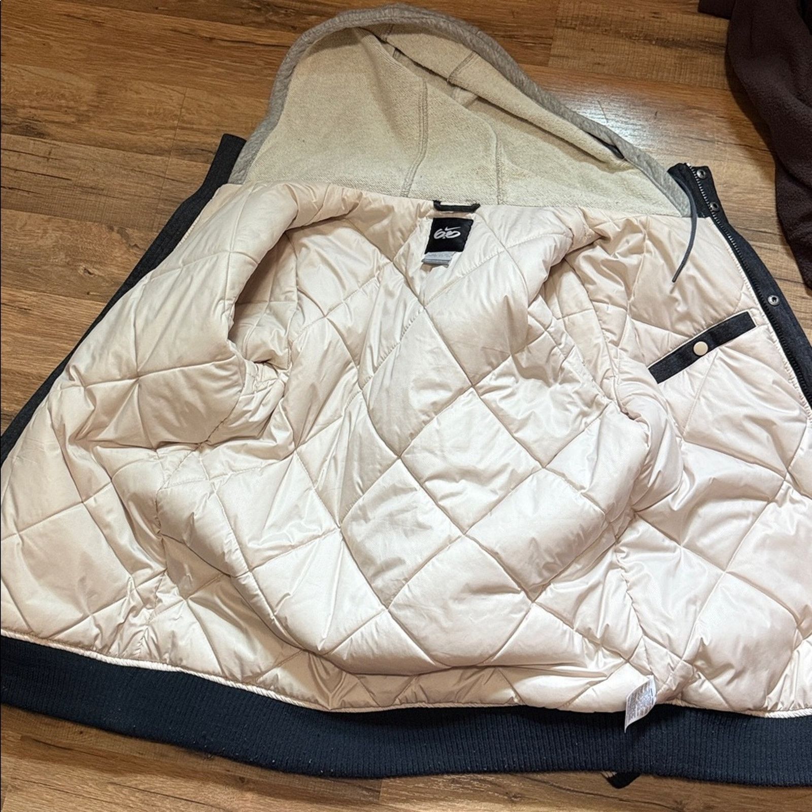 Nike Y2K Nike 6.0 Button Zip Up Varsity Jacket Size US S / EU 44-46 / 1 - 8 Thumbnail