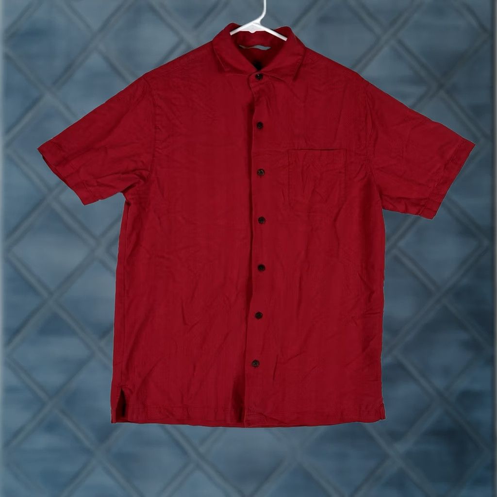 Vintage Paradise Collection Short Sleeve Button-Up Silk Shirt Mens Small Hawaiin Relaxed Size US S / EU 44-46 / 1 - 1 Thumbnail