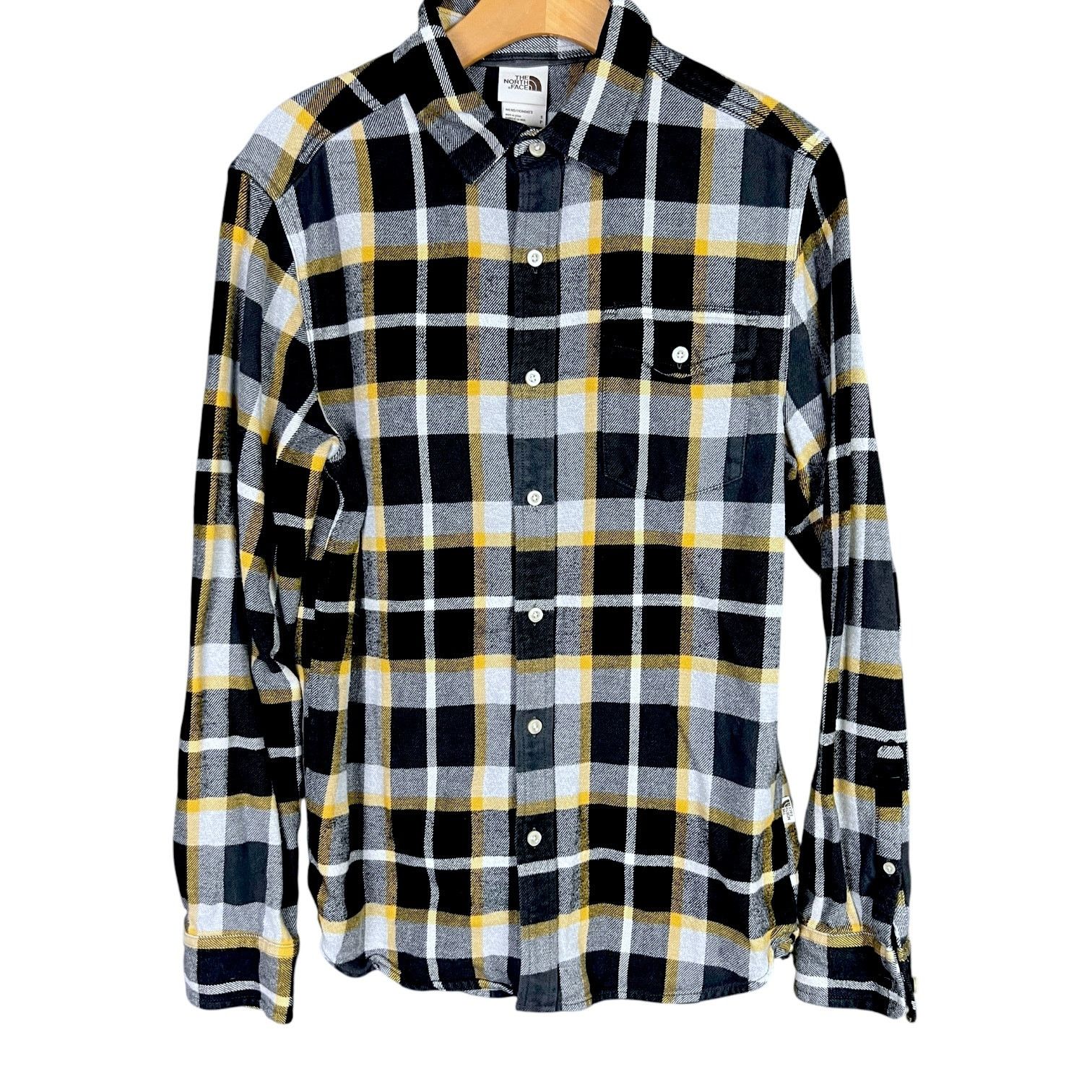 The North Face Men's The North Face Plaid Button-Up Flannel - Size Small Size US S / EU 44-46 / 1 - 1 Thumbnail