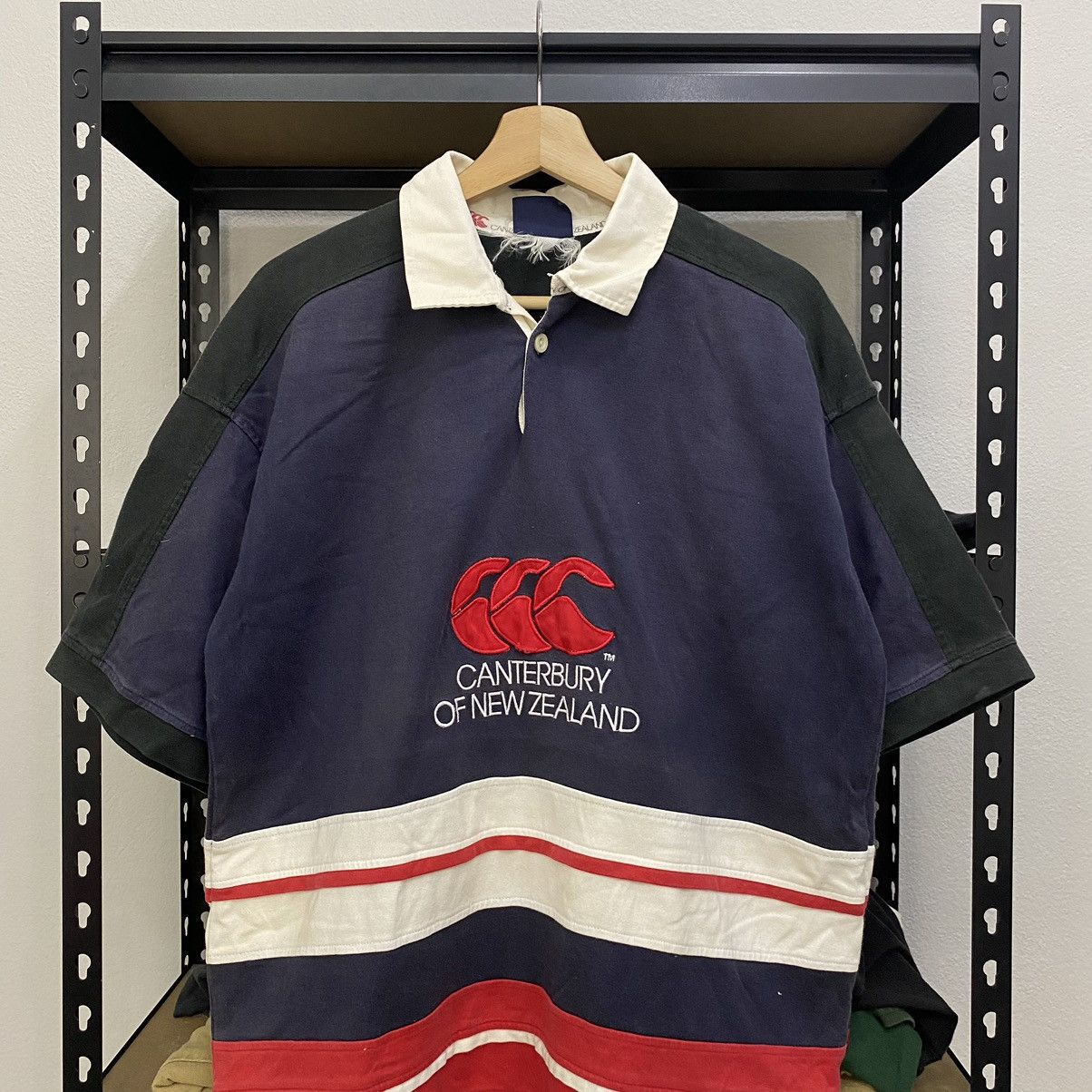 Canterbury of New Zealand × Vintage Vintage Canterbury Of New Zealand Shirt Big Logo Embroidery Size US M / EU 48-50 / 2 - 2 Thumbnail